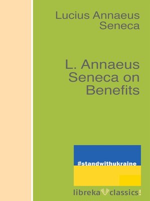 cover image of L. Annaeus Seneca on Benefits